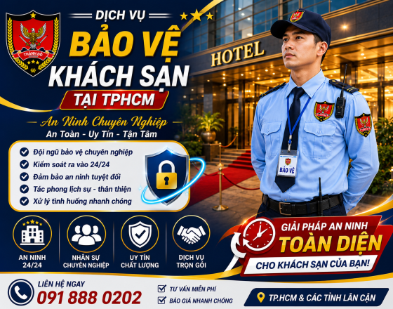 DỊCH VỤ BẢO VỆ KHÁCH SẠN TPHCM